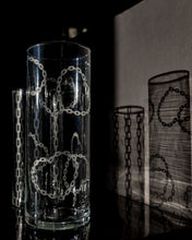 Load image into Gallery viewer, Etched Glass Vase